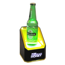 Single Rack Display Glorifier Stand Glorifier Acrylic Liquor LED Wine Bottle Holder